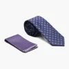 Stacy Adams Alan Skinny Tie & Hanky Set