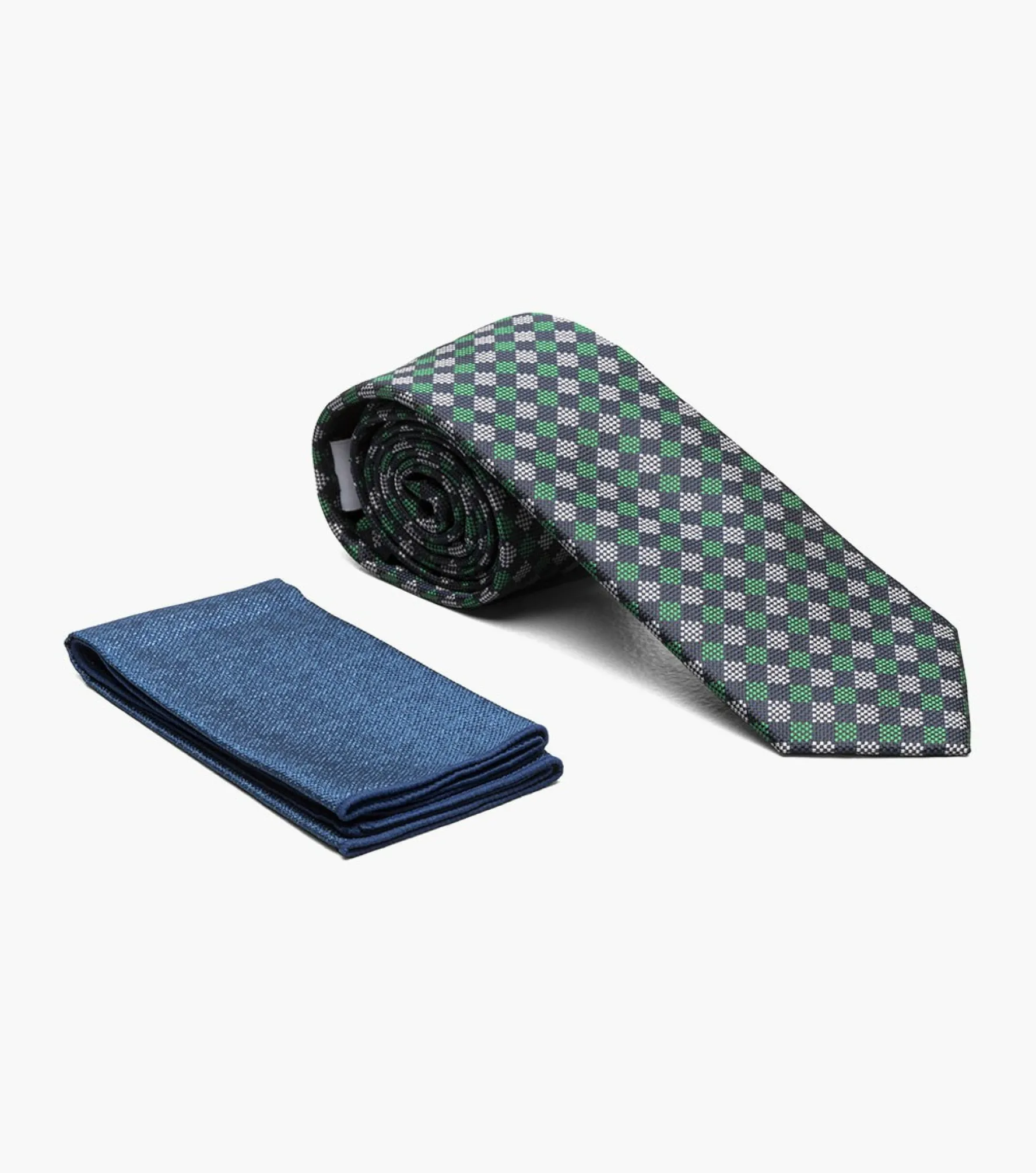 Stacy Adams Alan Skinny Tie & Hanky Set