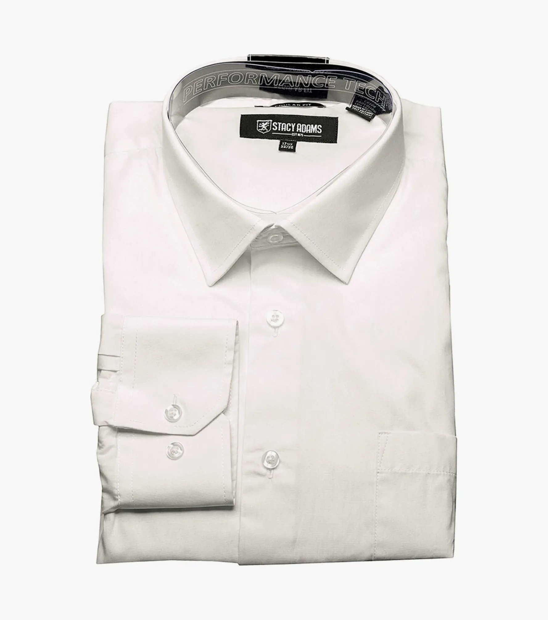 Stacy Adams Aliota Dress Shirt Point Collar