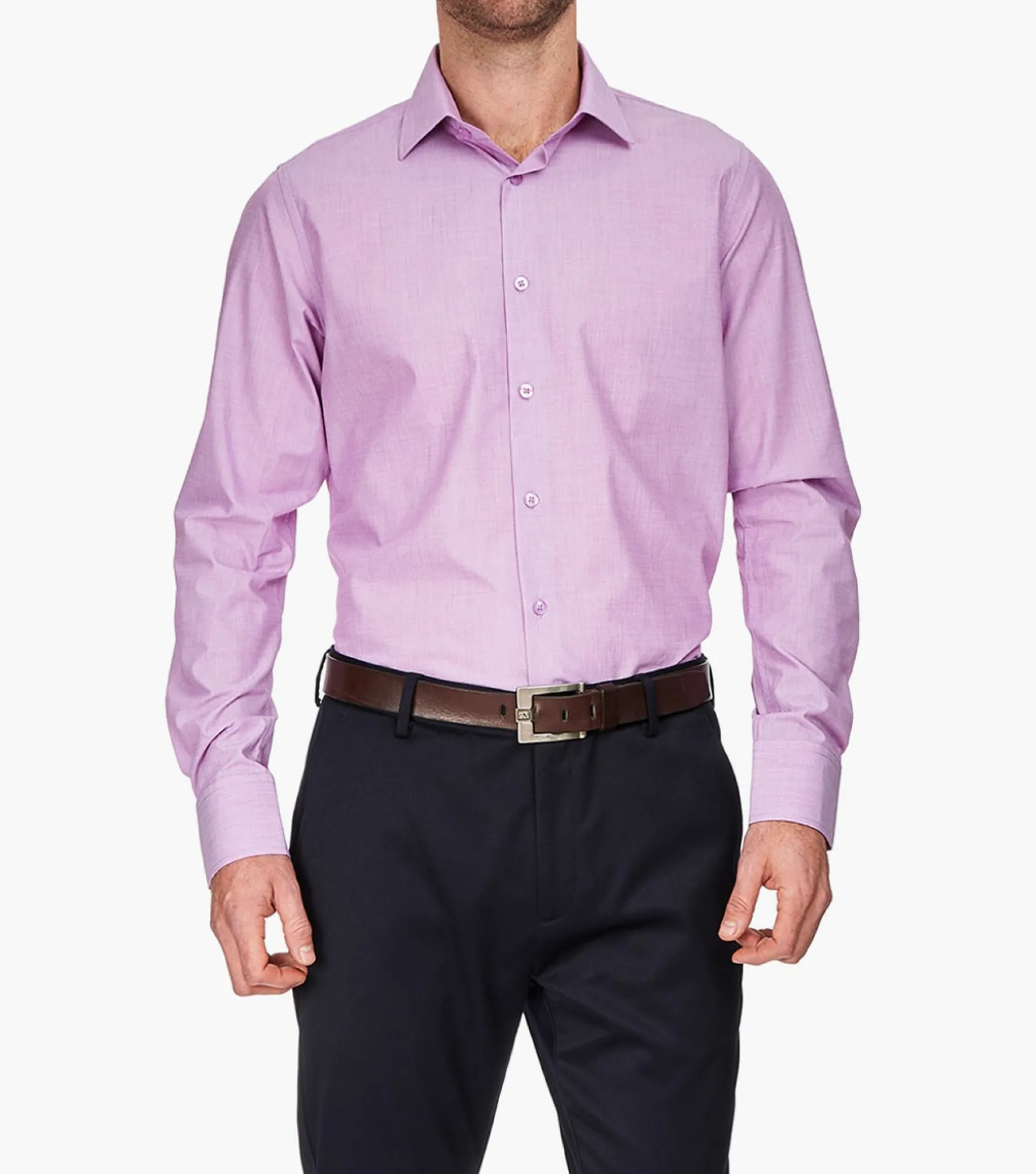 Stacy Adams Aliota Dress Shirt Point Collar