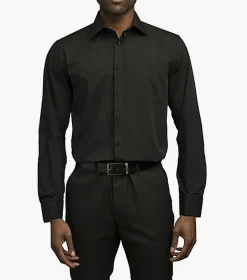 Stacy Adams Aliota Dress Shirt Point Collar