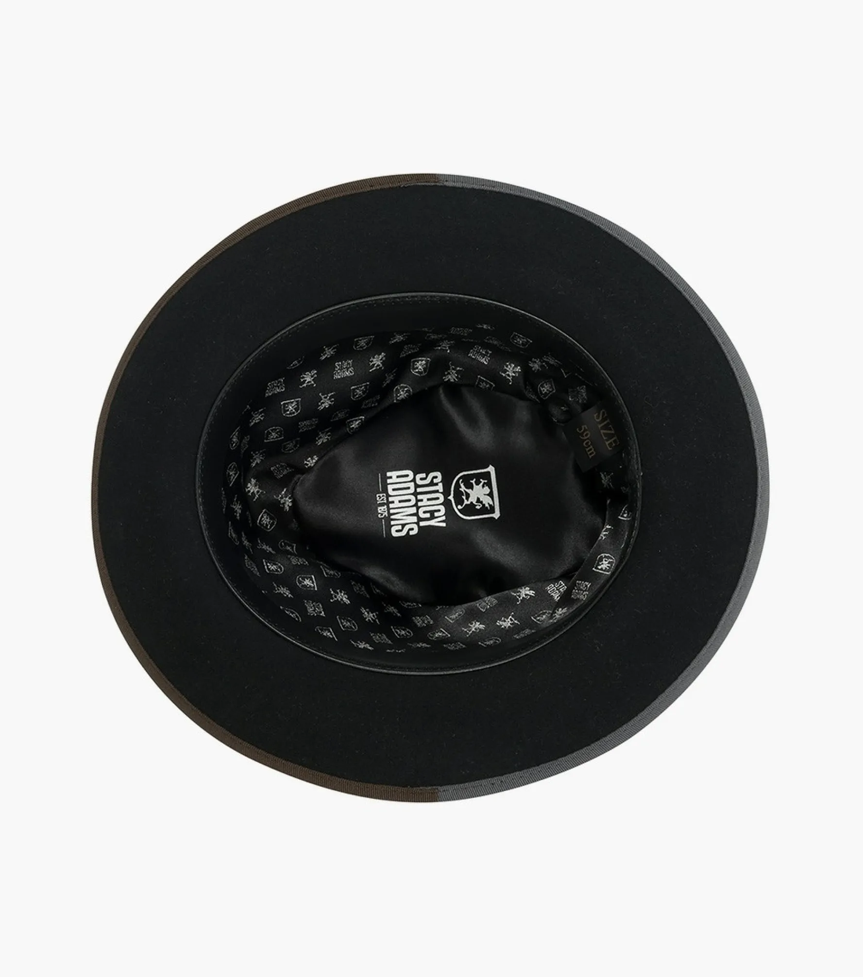 Stacy Adams Alpha Fedora Wool Felt Pinch Front Hat