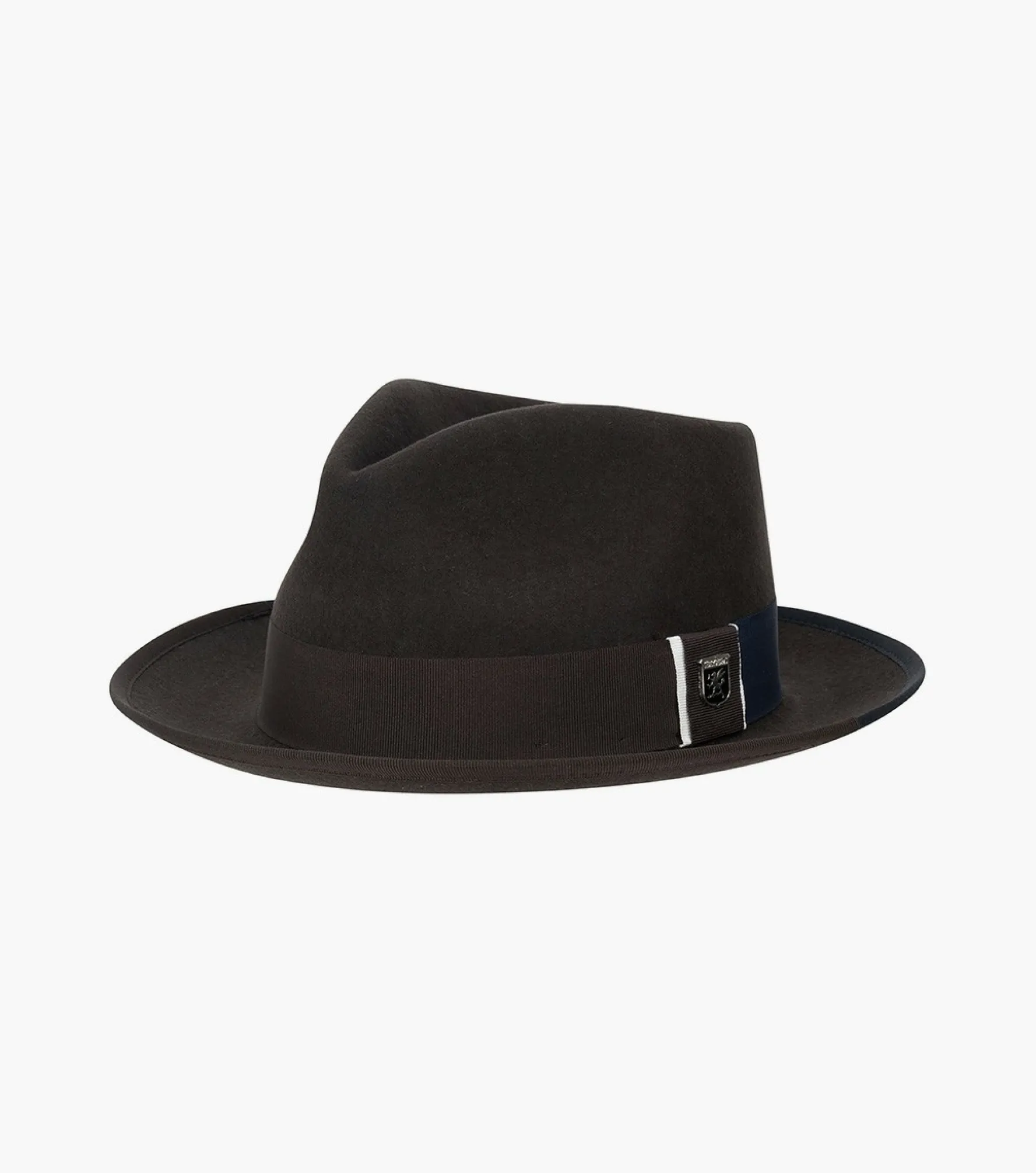 Stacy Adams Alpha Fedora Wool Felt Pinch Front Hat