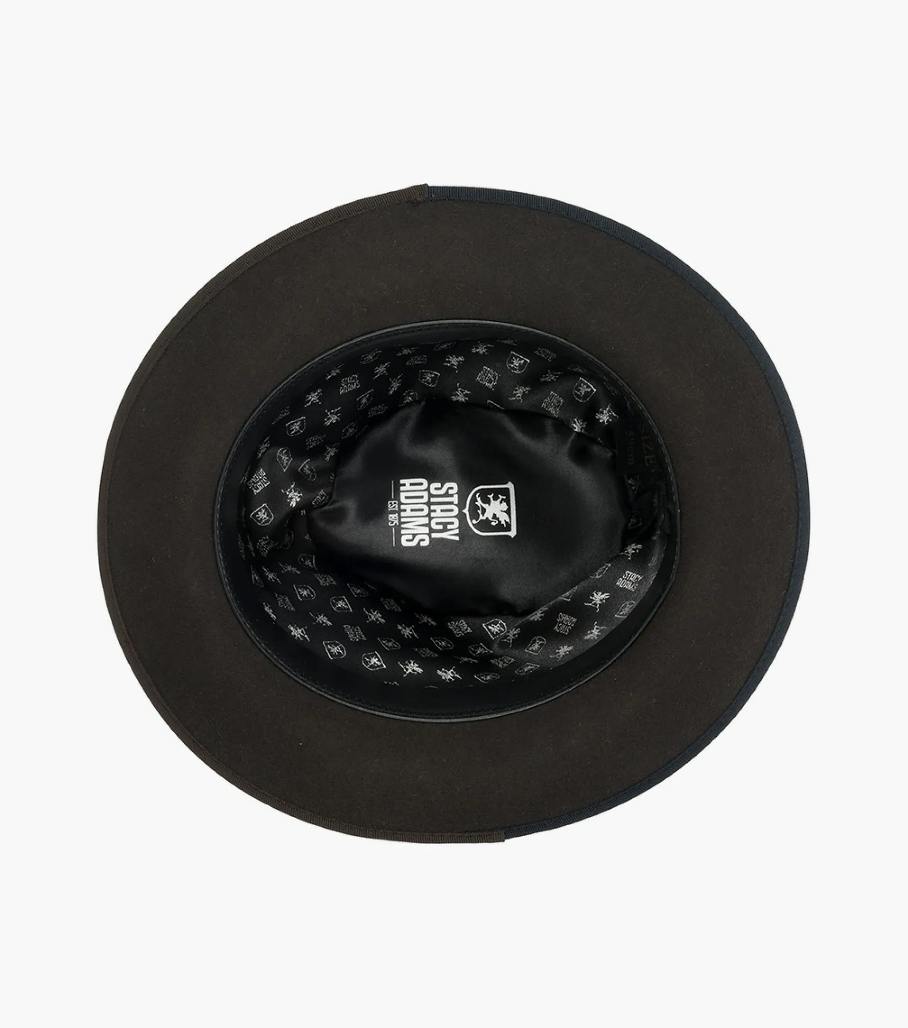 Stacy Adams Alpha Fedora Wool Felt Pinch Front Hat