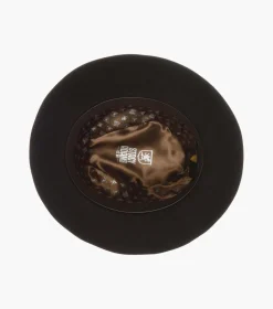 Stacy Adams August Fedora Wool Felt Pinch Front Hat