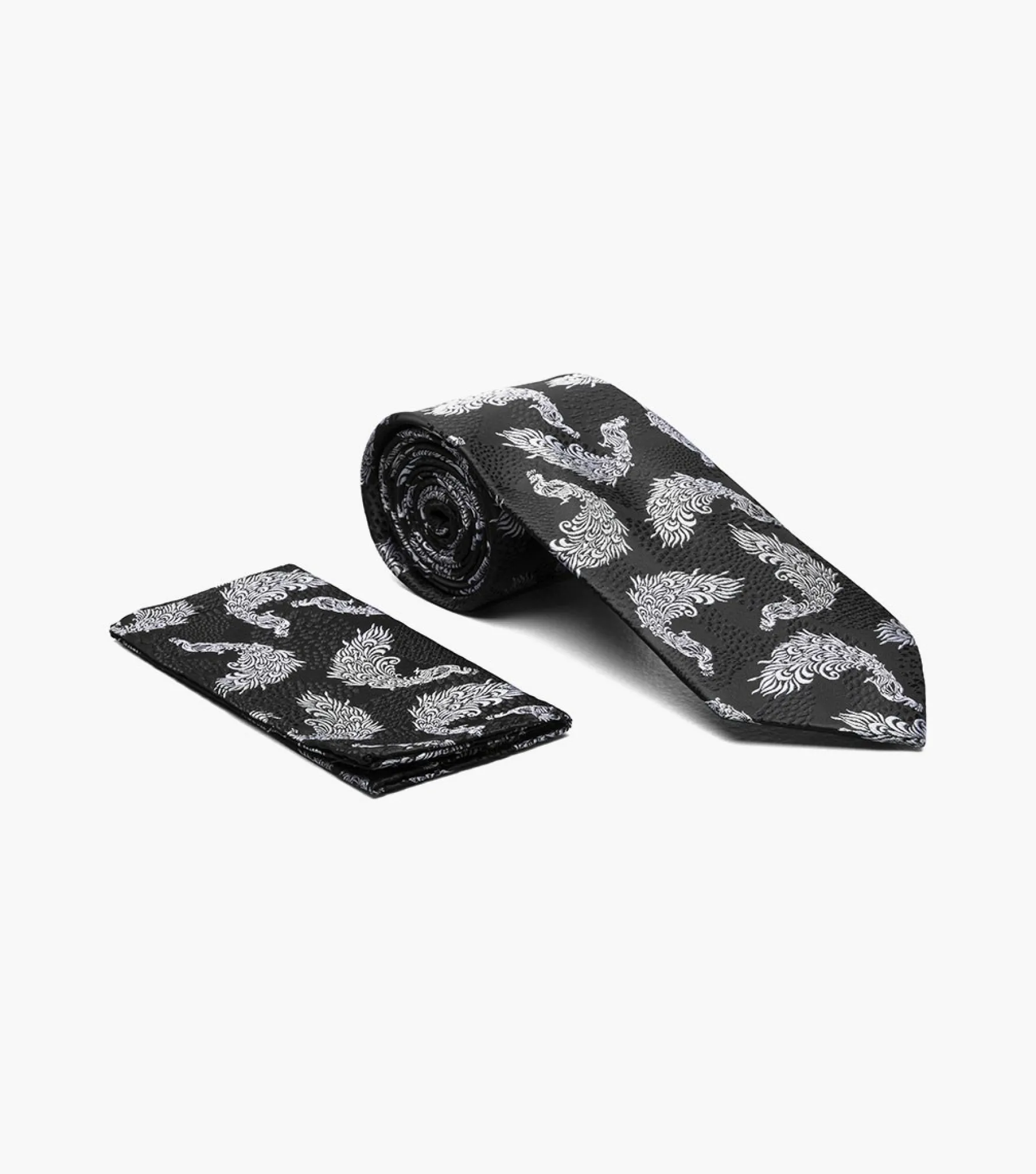 Stacy Adams Axel Tie And Hanky Set