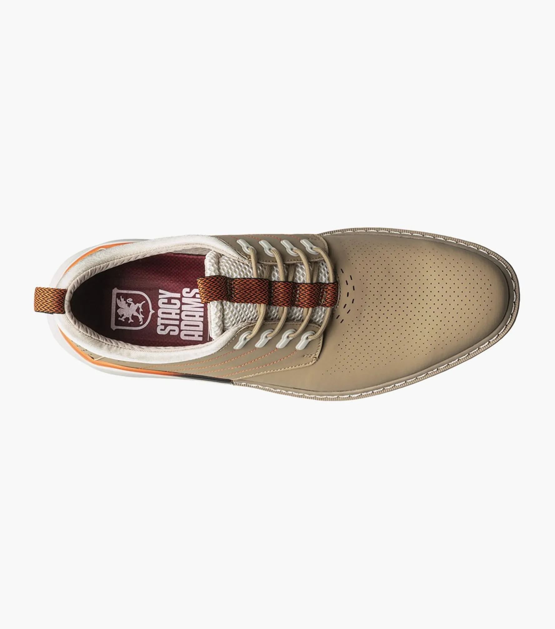 Stacy Adams Barna Plain Toe Lace Up