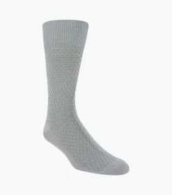 Stacy Adams Basket Weave Men\\'S Crew Dress Sock