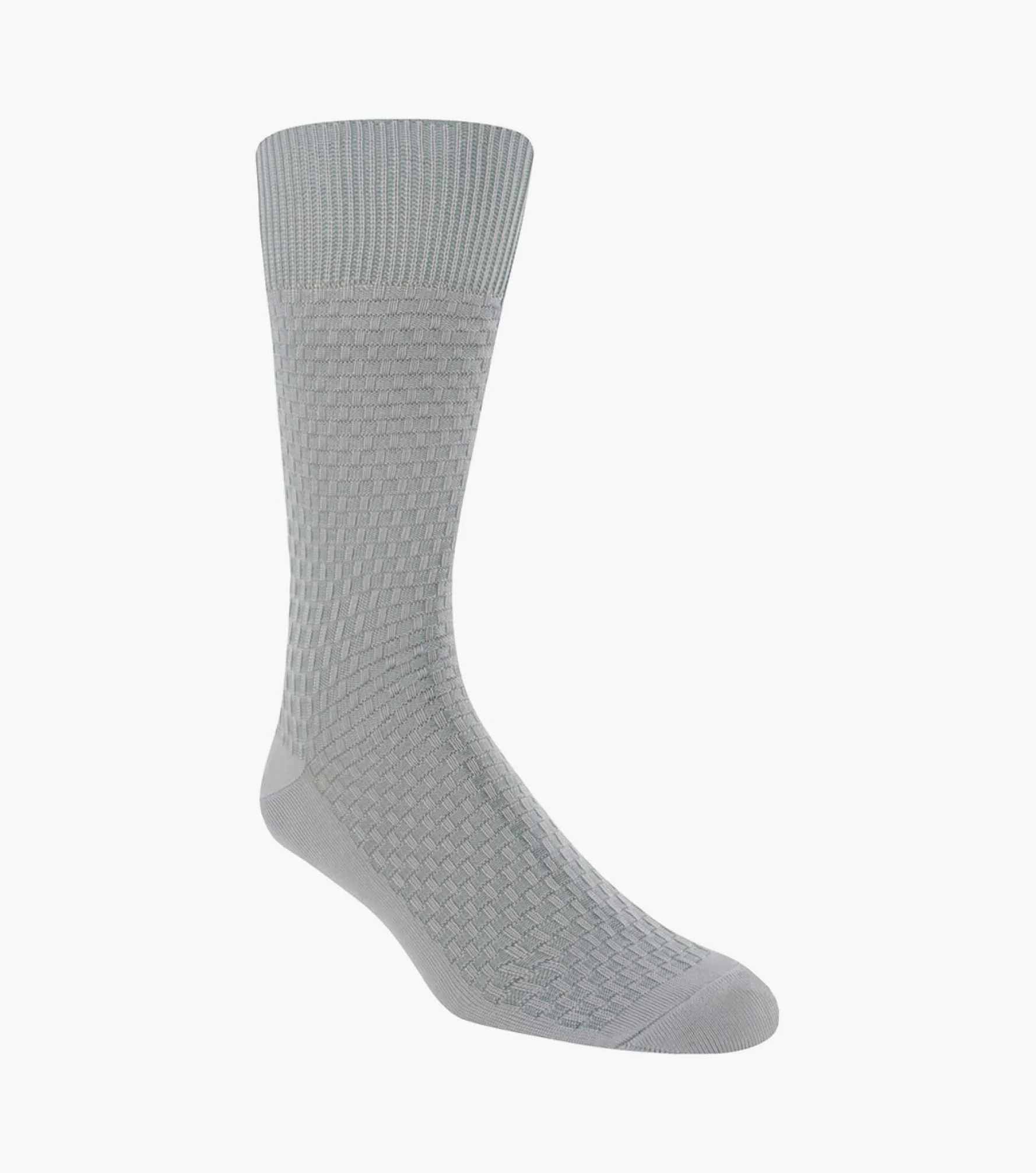 Stacy Adams Basket Weave Men\\'S Crew Dress Sock
