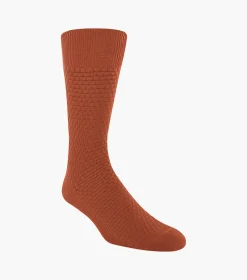 Stacy Adams Basket Weave Men\\'S Crew Dress Sock