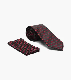 Stacy Adams Benedict Tie & Hanky Set