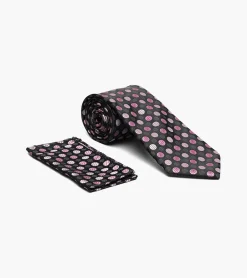 Stacy Adams Benedict Tie & Hanky Set