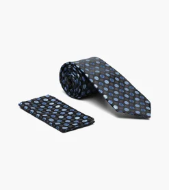 Stacy Adams Benedict Tie & Hanky Set