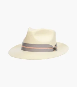 Stacy Adams Bennett Fedora Toyo Pinch Front Hat