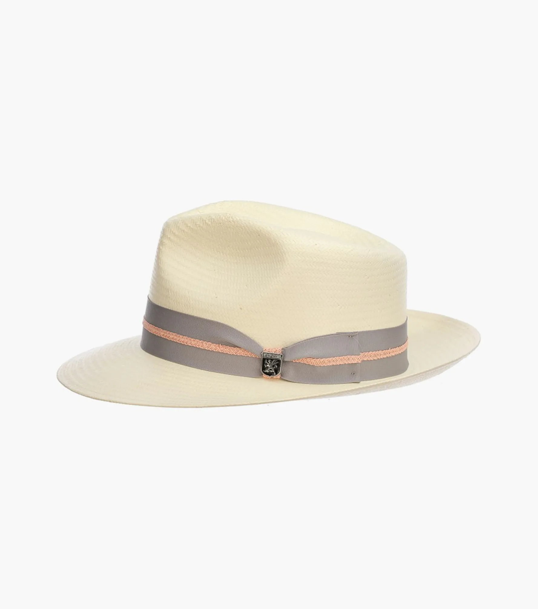 Stacy Adams Bennett Fedora Toyo Pinch Front Hat