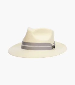 Stacy Adams Bennett Fedora Toyo Pinch Front Hat