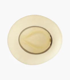 Stacy Adams Bennett Fedora Toyo Pinch Front Hat