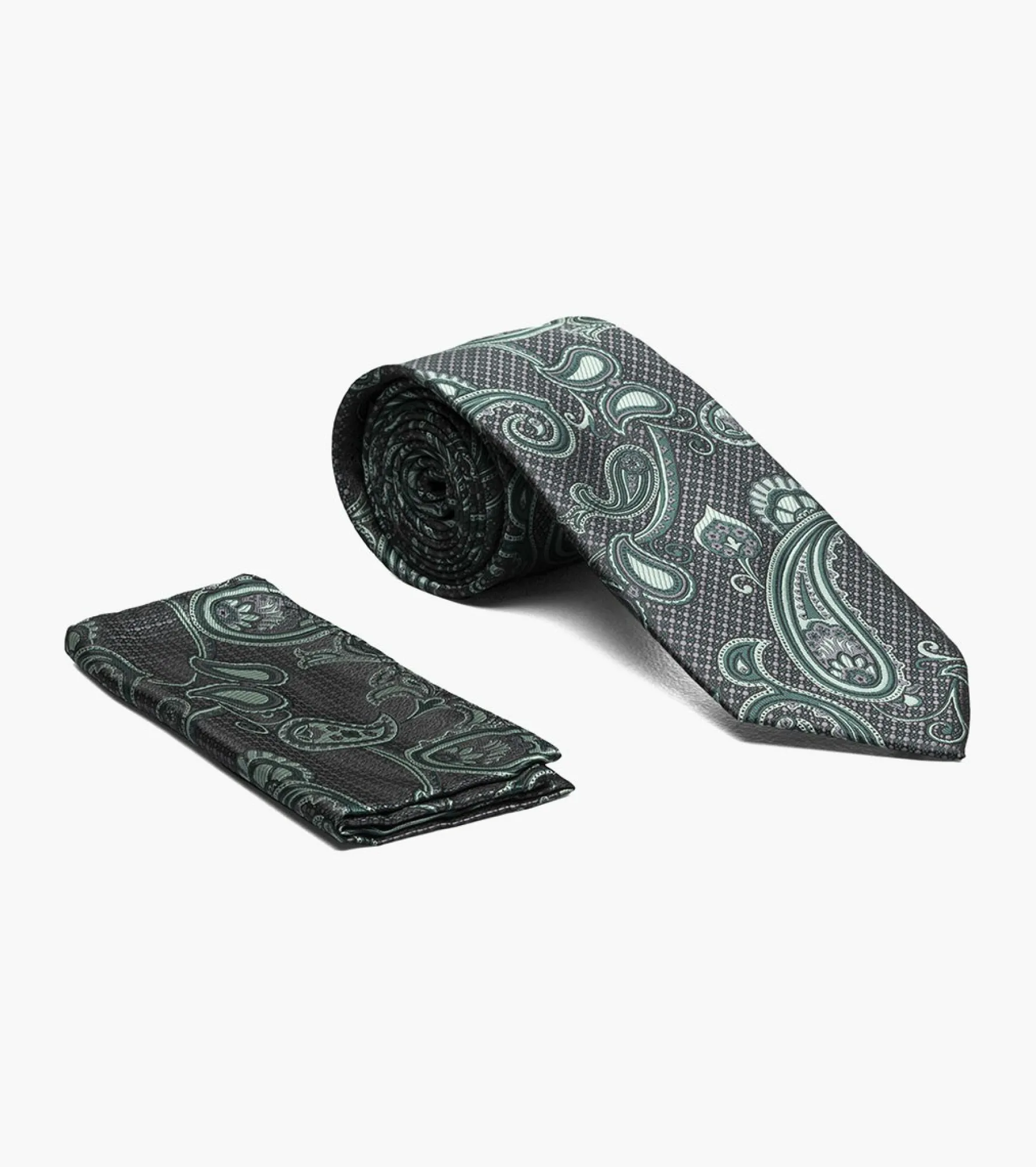 Stacy Adams Braxton Tie & Hanky Set