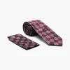 Stacy Adams Braxton Tie And Hanky Set