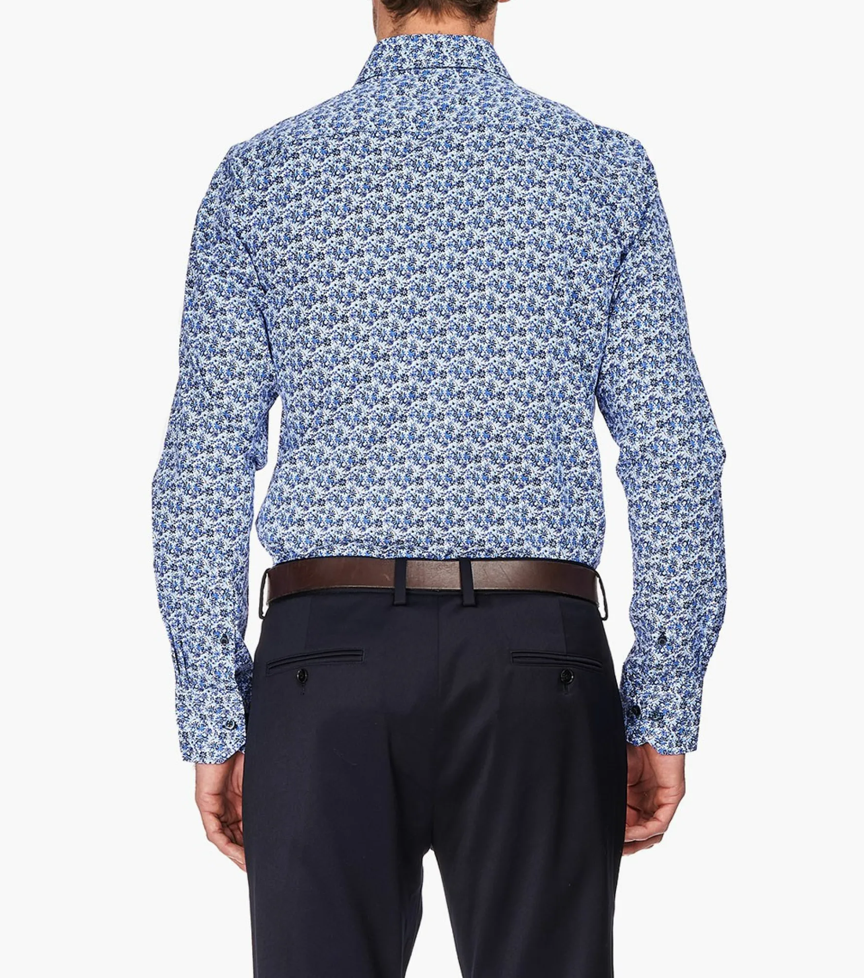 Stacy Adams Bretford Dress Shirt Spread Collar