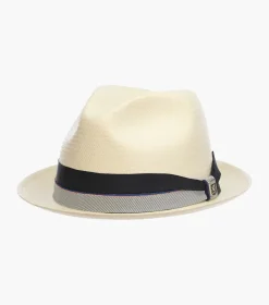 Stacy Adams Brunswick Fedora Toyo Pinch Front Hat