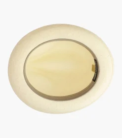 Stacy Adams Brunswick Fedora Toyo Pinch Front Hat