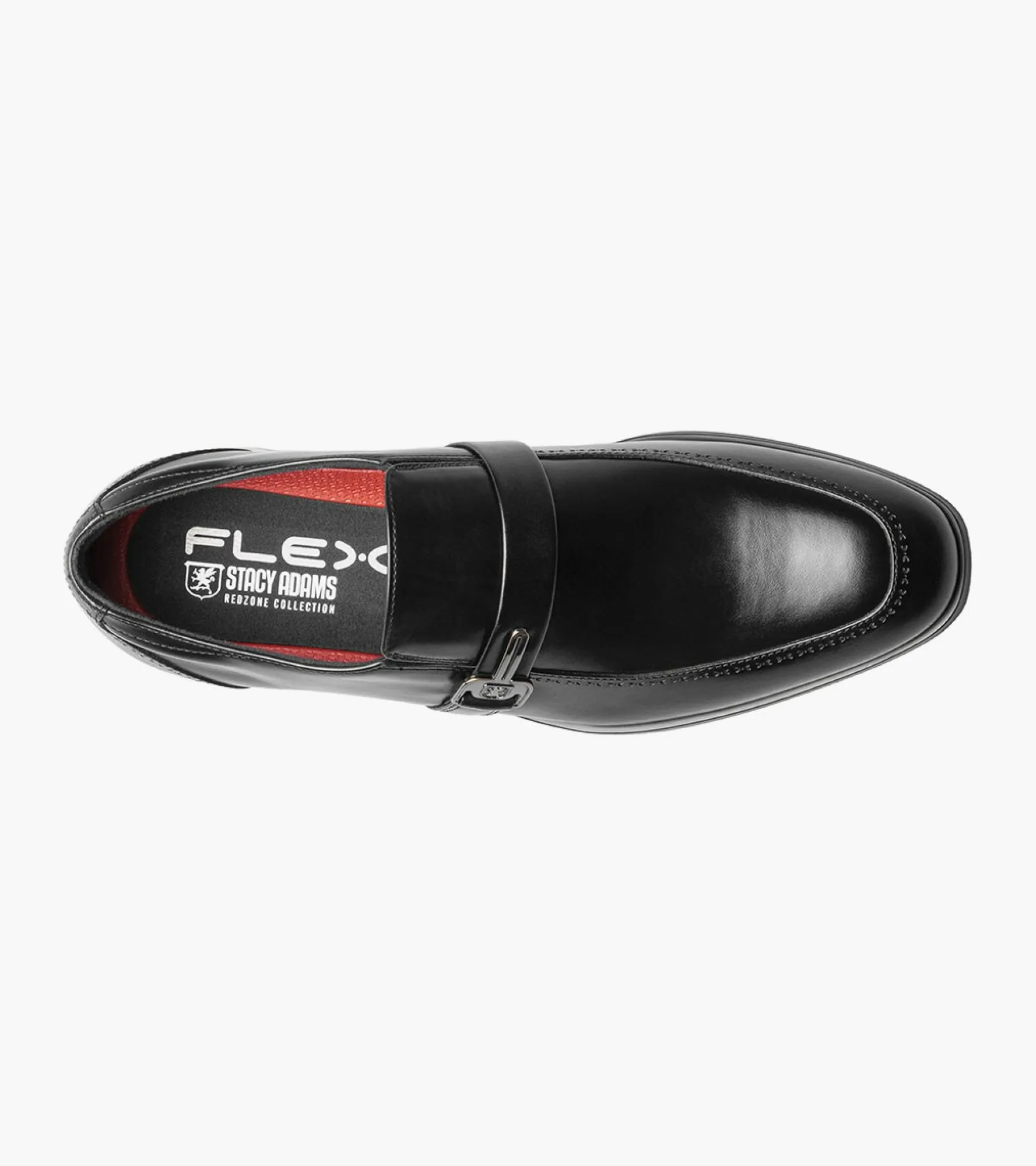 Stacy Adams Buckley Moc Toe Ornament Slip On