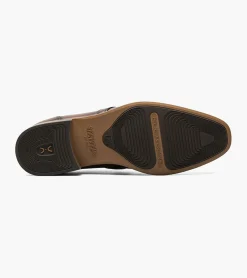 Stacy Adams Buckley Moc Toe Ornament Slip On