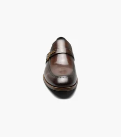 Stacy Adams Buckley Moc Toe Ornament Slip On