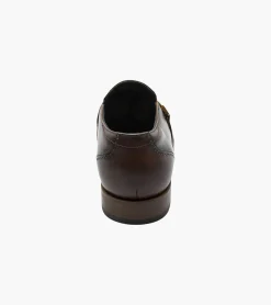 Stacy Adams Buckley Moc Toe Ornament Slip On