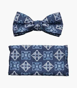 Stacy Adams Caleb Bow Tie & Hanky Set
