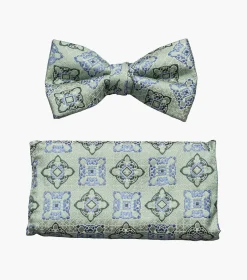 Stacy Adams Caleb Bow Tie & Hanky Set