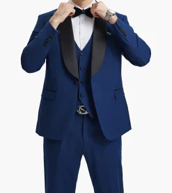 Stacy Adams Calloway 3 Piece Vested Tux