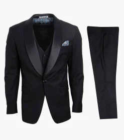 Stacy Adams Calloway 3 Piece Vested Tux
