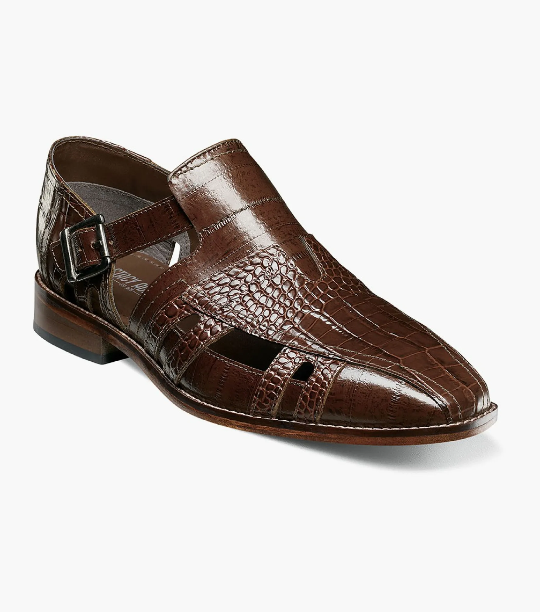 Stacy Adams Calvino Leather Sole City Sandal