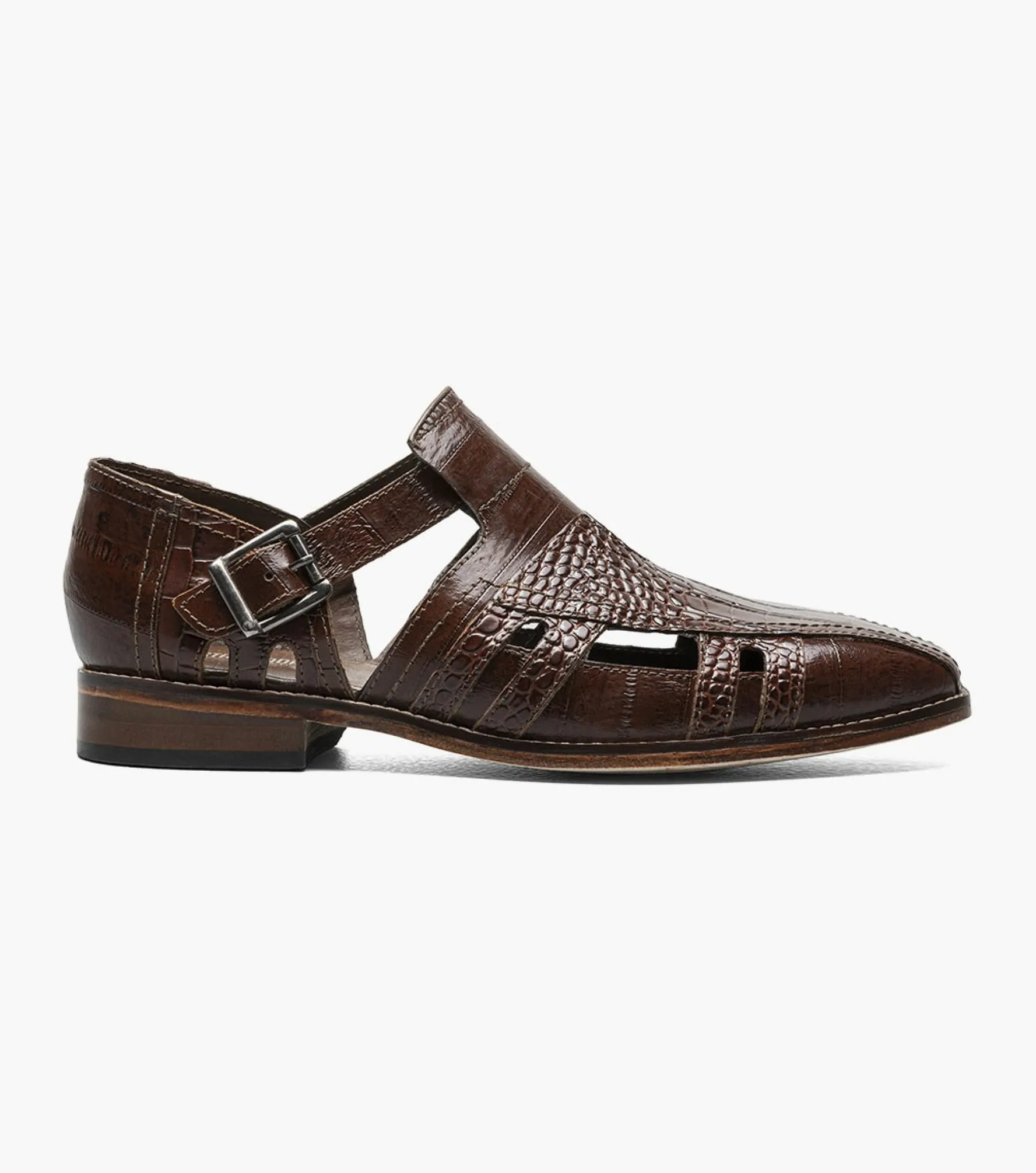 Stacy Adams Calvino Leather Sole City Sandal