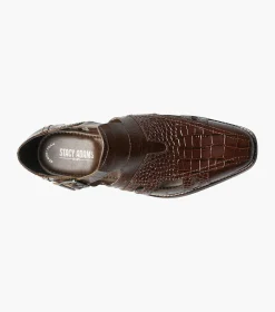 Stacy Adams Calvino Leather Sole City Sandal
