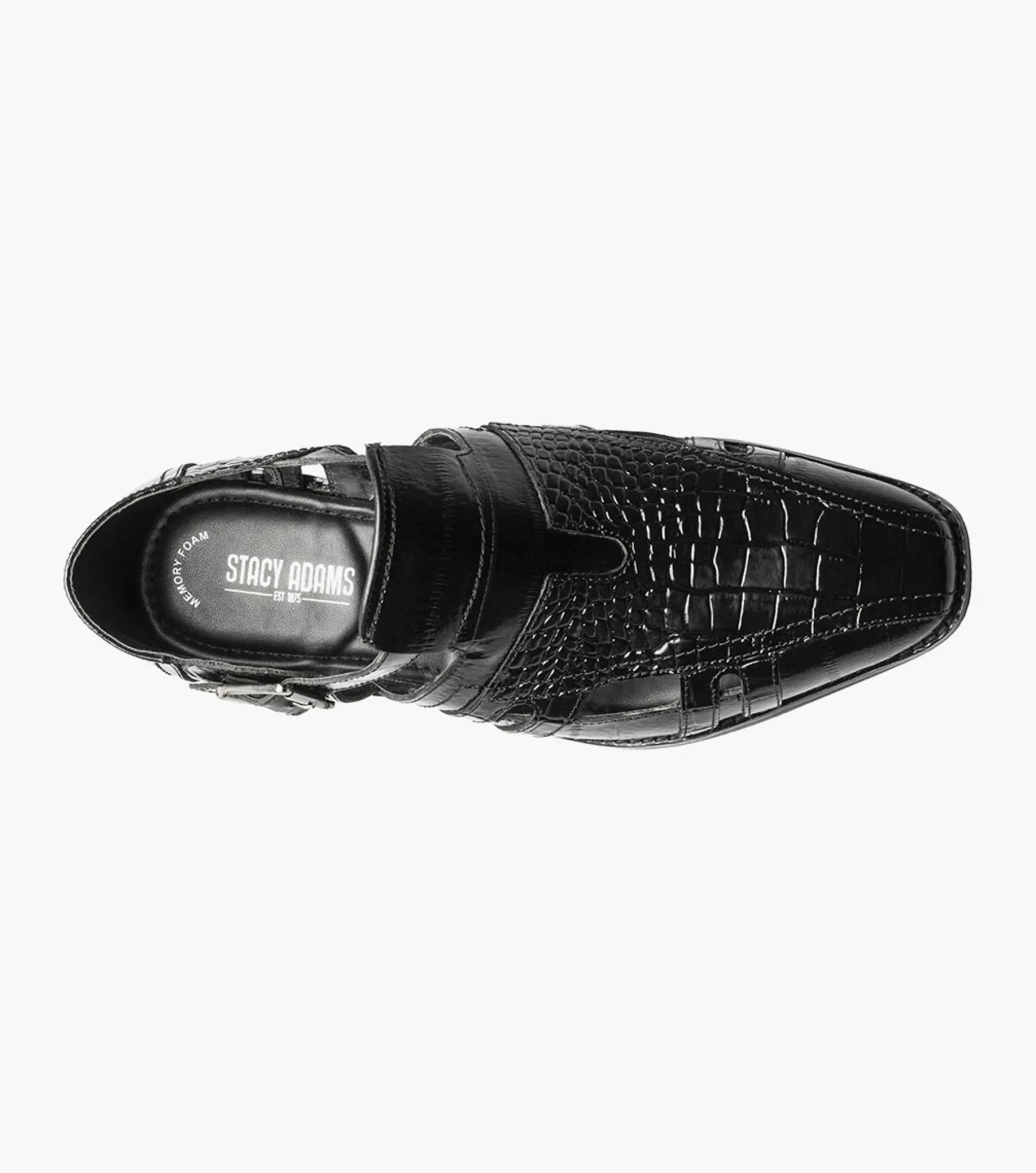 Stacy Adams Calvino Leather Sole City Sandal