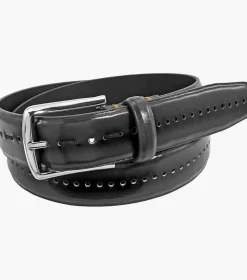 Stacy Adams Carnegie Perf Leather Belt
