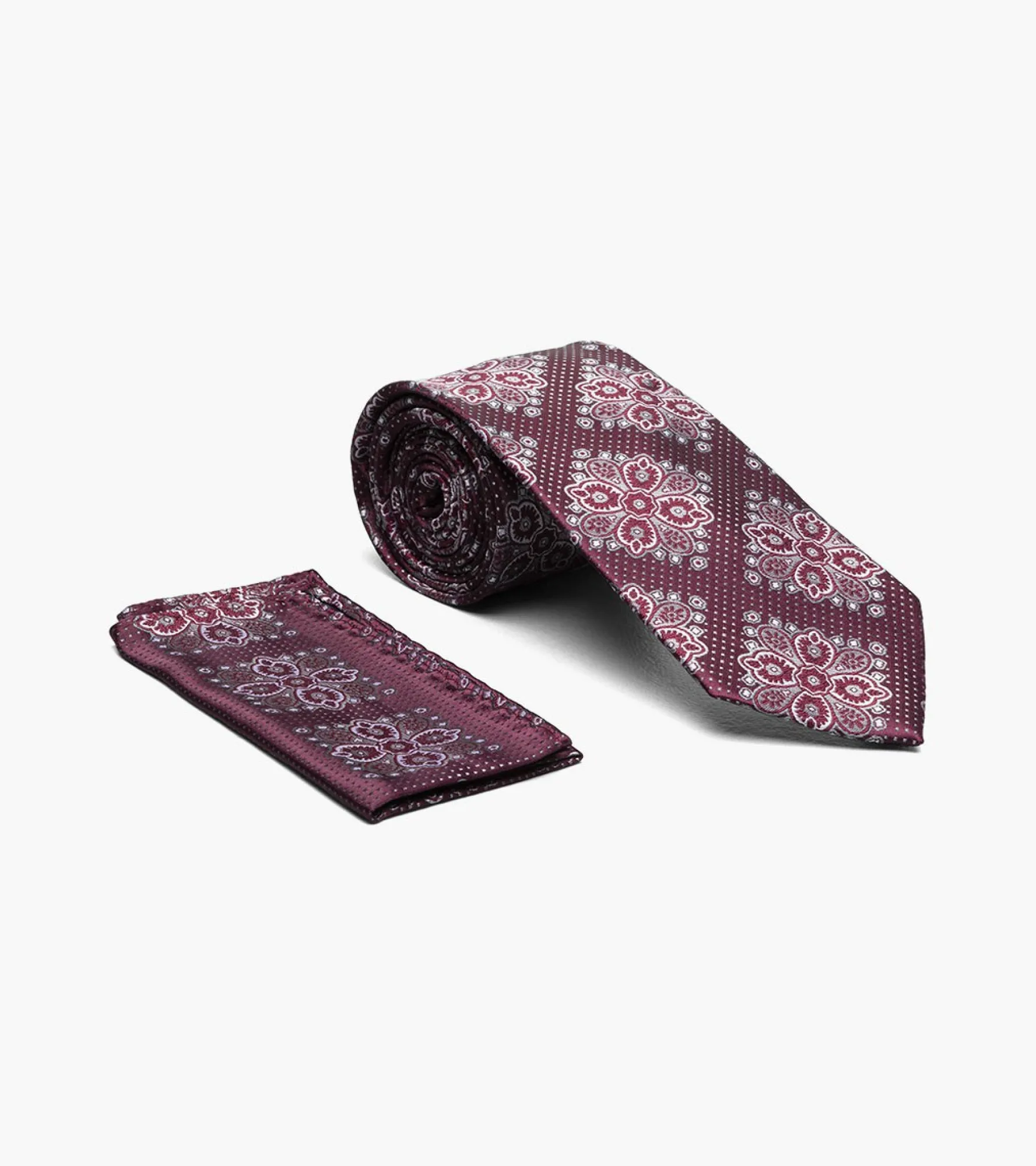 Stacy Adams Cedric Tie & Hanky Set