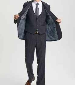 Stacy Adams Chapman 3 Piece Vested Suit