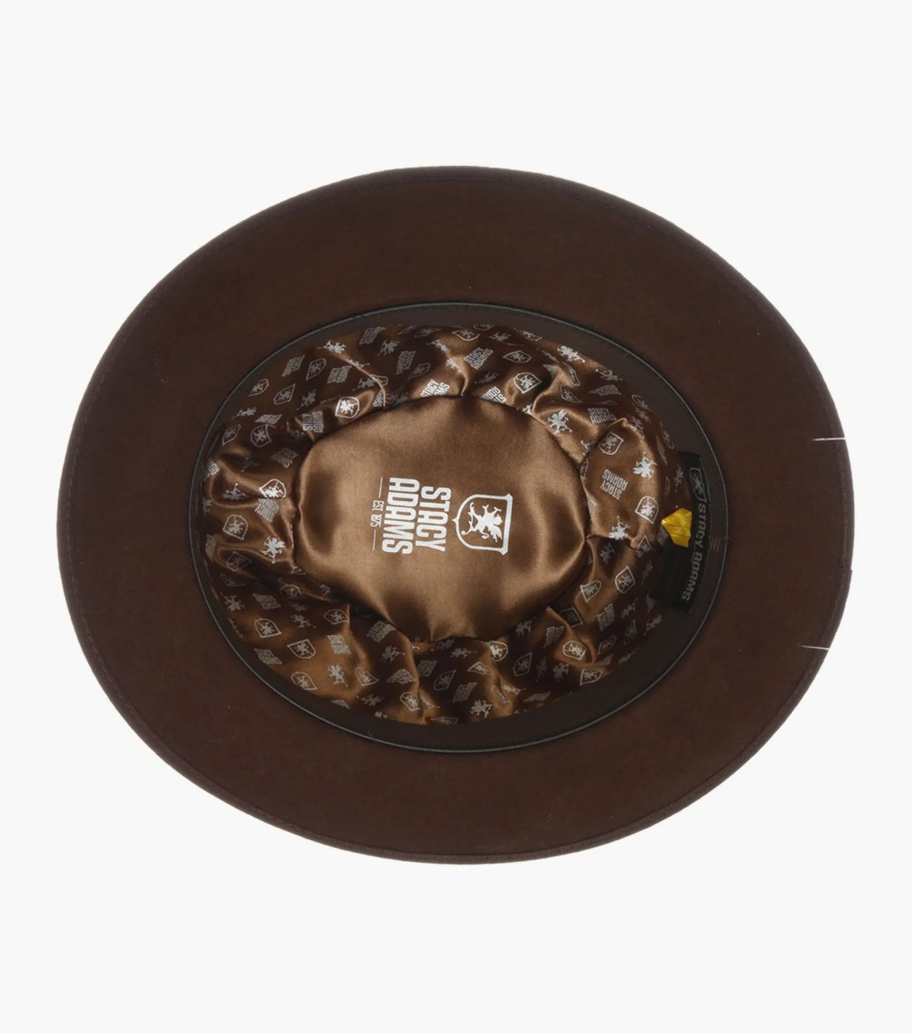 Stacy Adams Clifton Fedora Wool Pinch Front Hat