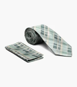 Stacy Adams Clyde Tie & Hanky Set