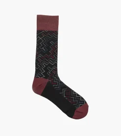 Stacy Adams Cool Lines Men\\'S Crew Dress Sock