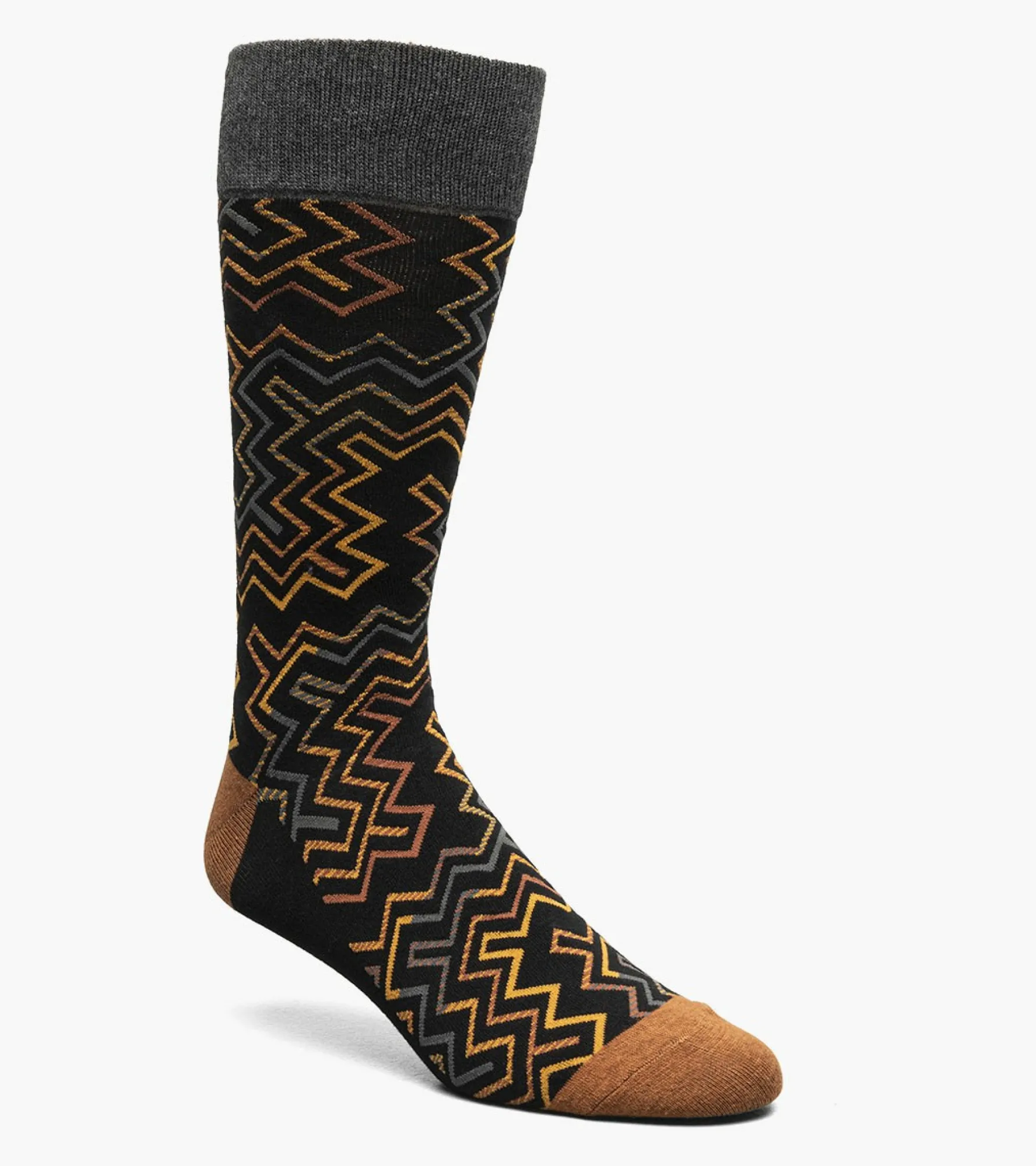 Stacy Adams Cool Lines Men\\'S Crew Dress Sock