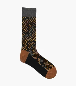Stacy Adams Cool Lines Men\\'S Crew Dress Sock