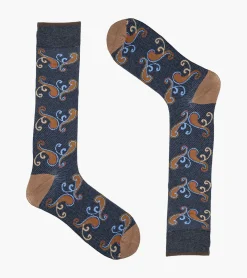 Stacy Adams Cool Paisley Men\\'S Crew Dress Sock