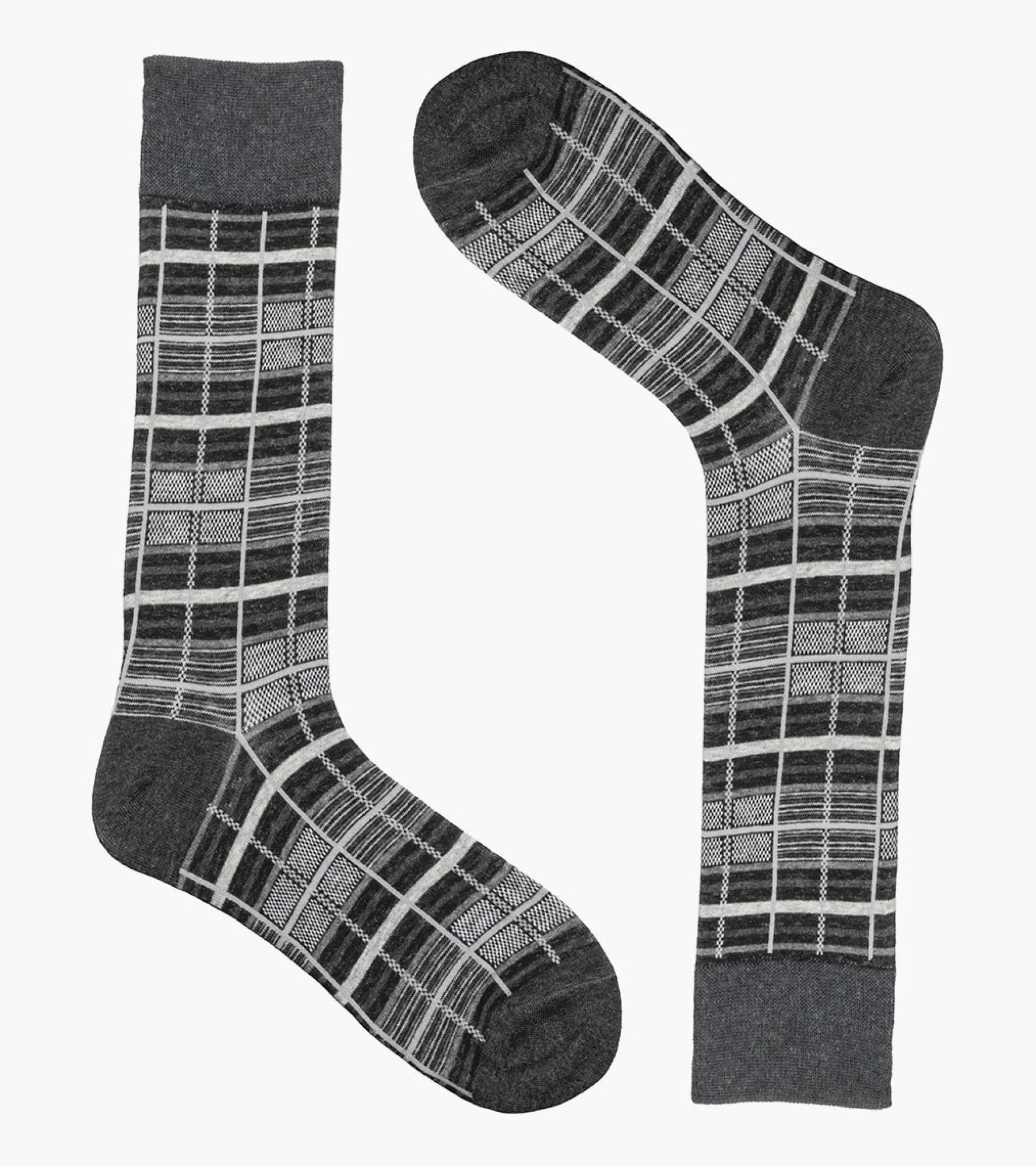 Stacy Adams Cool Plaid Men\\'S Crew Dress Socks