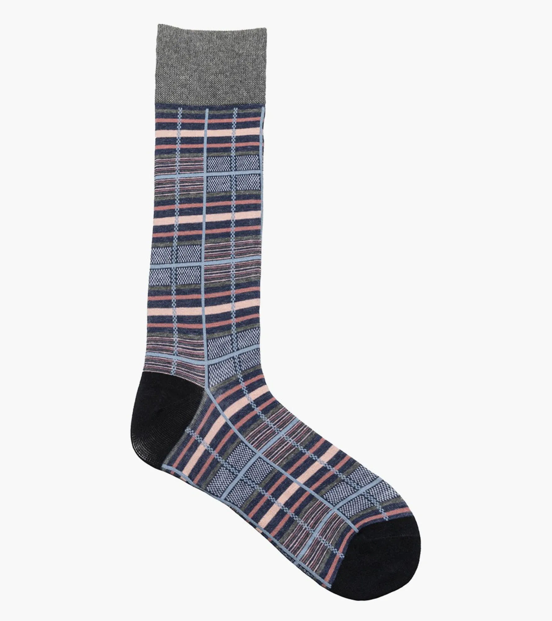 Stacy Adams Cool Plaid Men\\'S Crew Dress Socks
