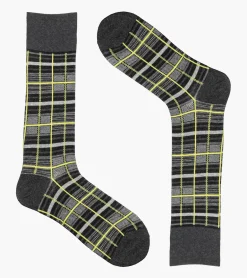 Stacy Adams Cool Plaid Men\\'S Crew Dress Socks